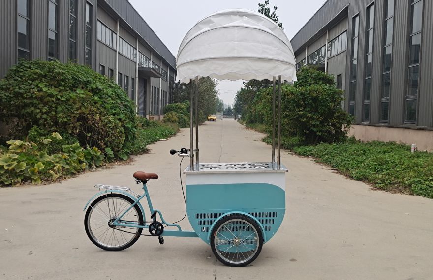 Hand-Scooped Bicycle Cart Rental – Albert's Mobile Ice Cream