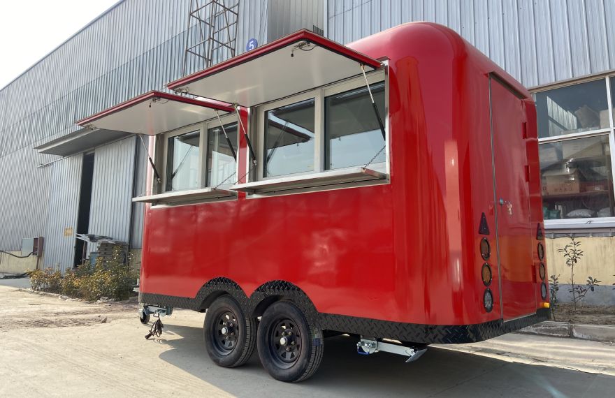 pols String string dik Mobile Burger Trailer & Van for Sale | Food Trailer Manufacturer