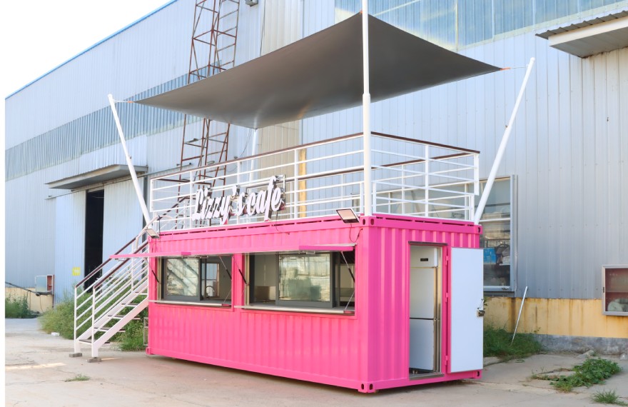 Cafe shipping container restaurant