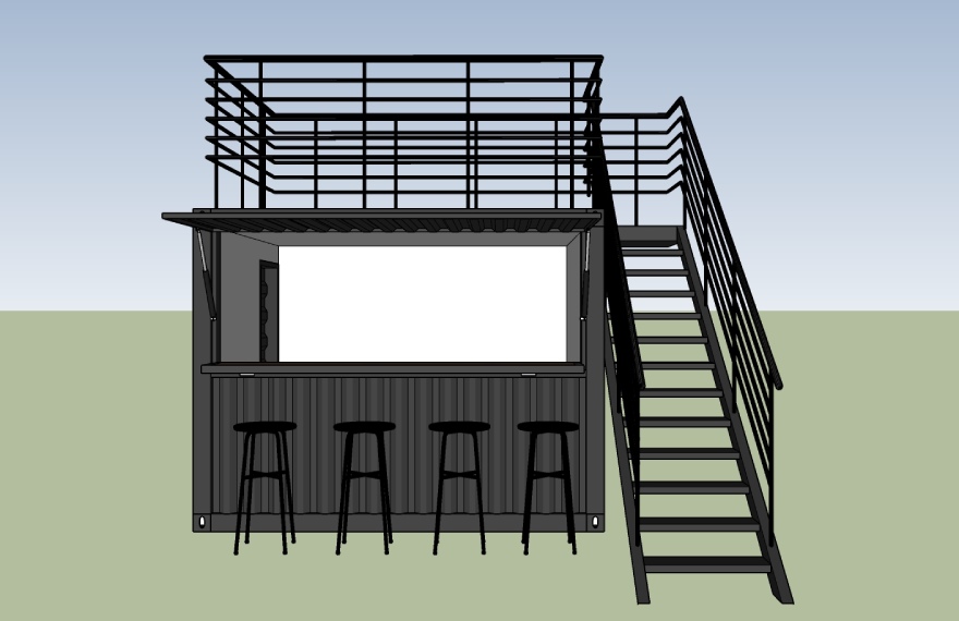 Design, Sell Cheap Container Cafe !