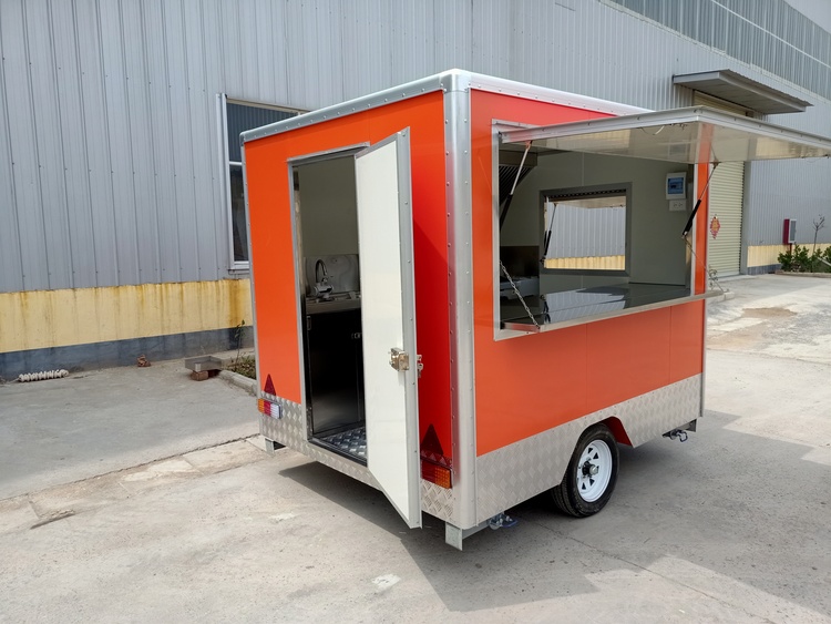 custom small beverage trailer for sale