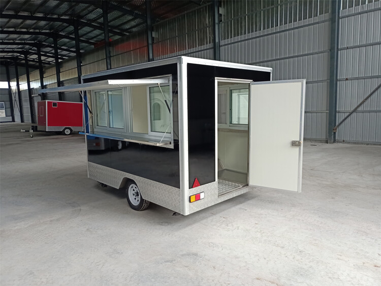 9.3ft Empty Concession Trailer for Sale