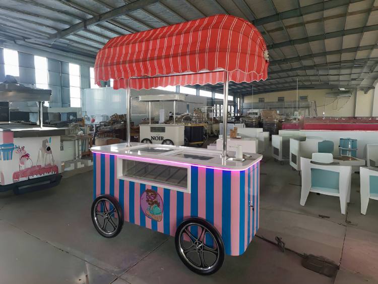 Branded-Gelato-Cart-for-Sale