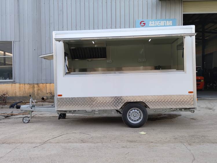 Fully Equipped Mobile Food Trailer for Sale in Germany