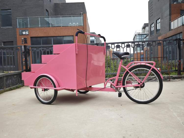 Pink Street Vendor Cart for Sale