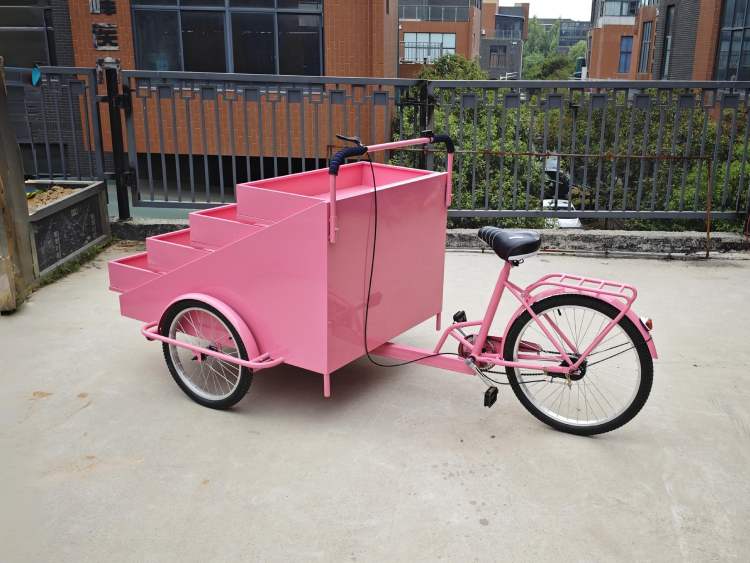 Pink Street Vendor Cart for Sale