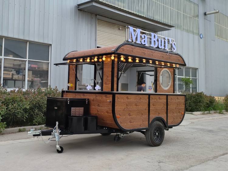 Small Vintage Food Trailer