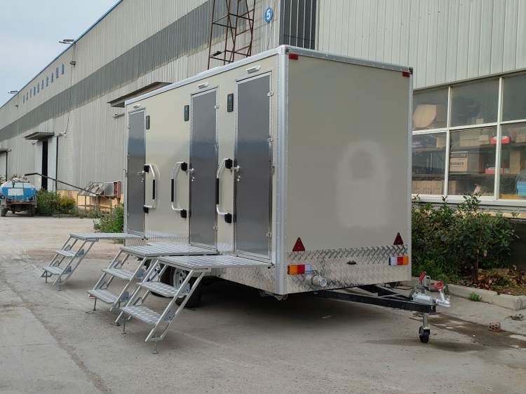 Luxury Porta Potty Trailer for Sale