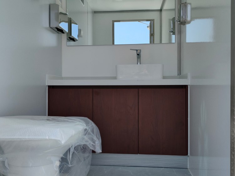 Luxury Portable Restroom Trailer