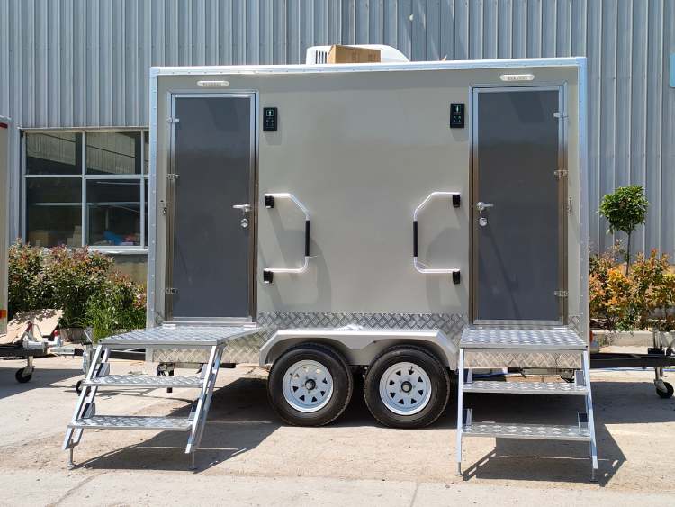 Luxury Portable Restroom Trailer