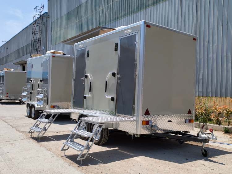 Luxury Portable Restroom Trailer