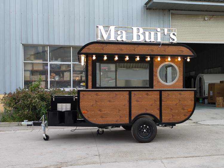 Small Vintage Food Trailer