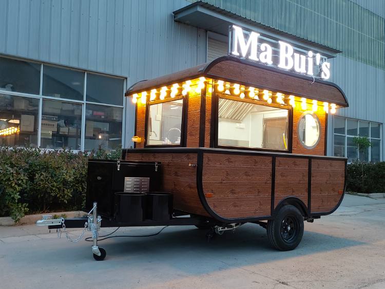 Small Vintage Food Trailer