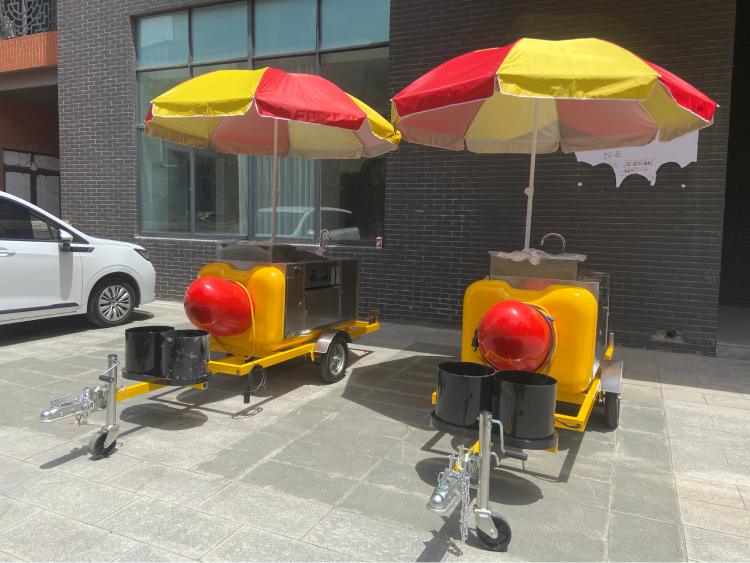 Hotdog Cart With Grill