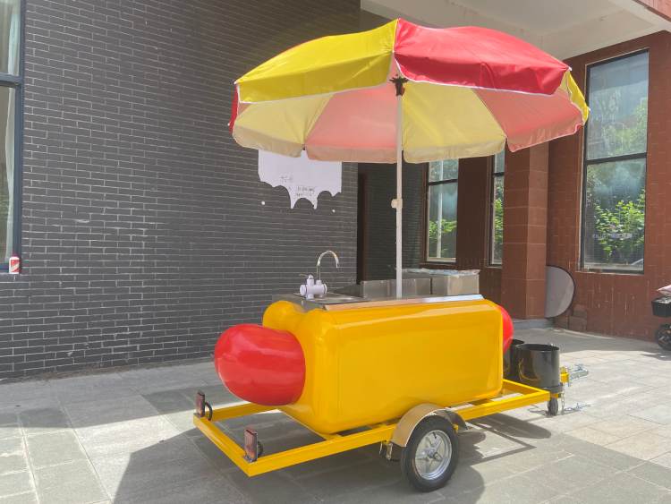 Hotdog Cart With Grill