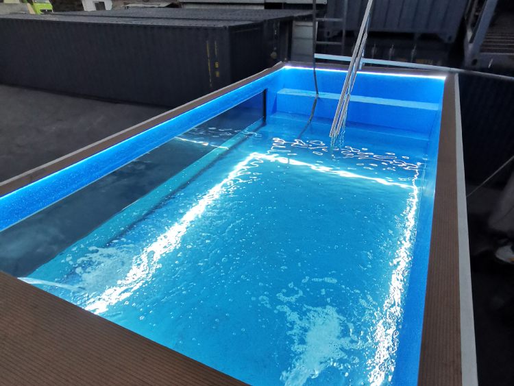 Shipping Container Swimming Pool