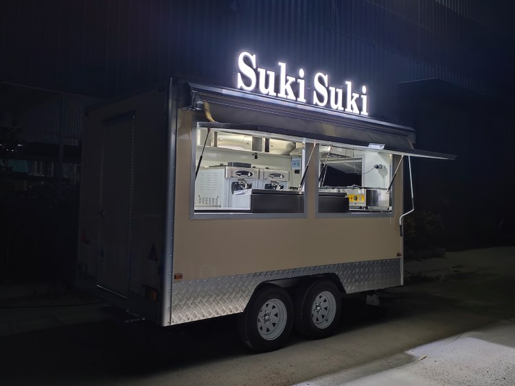 Taiyaki Ice Cream Trailer for Sale