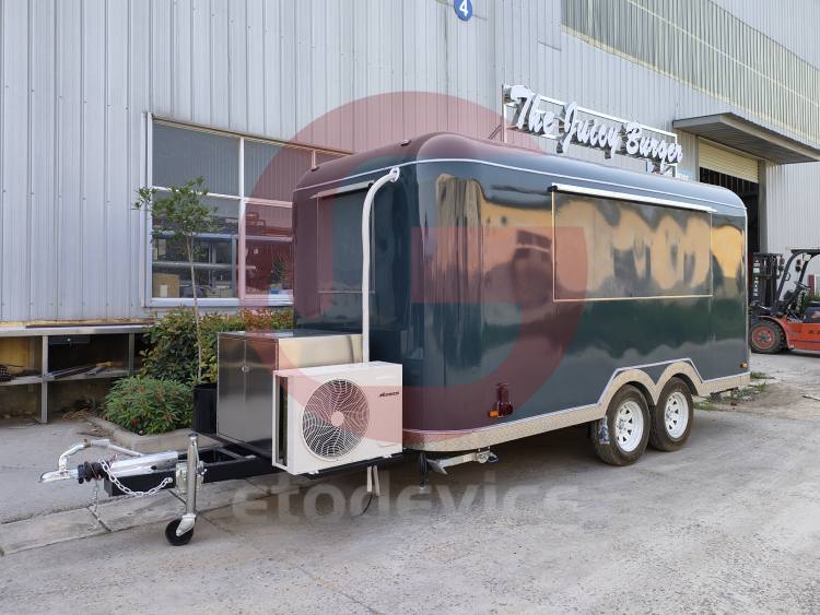 Burger Food Trailer for Sale