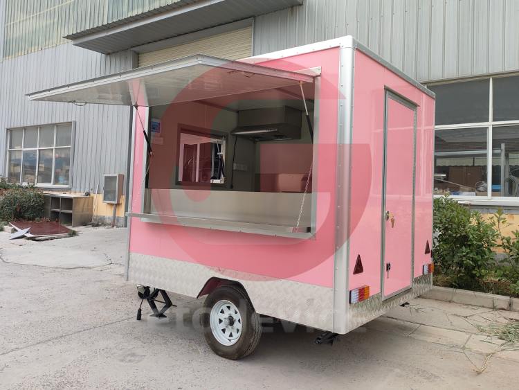 Pink Food Cart