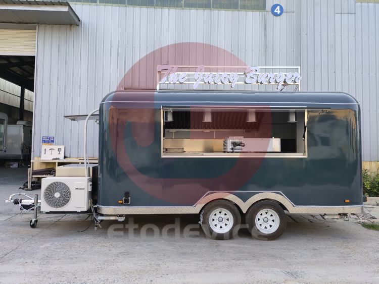 Burger Food Trailer for Sale