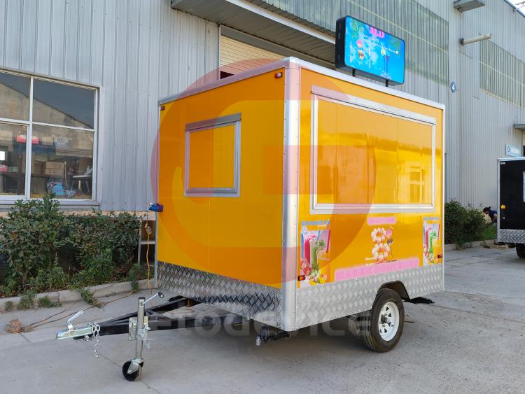 Small Mobile Smoothie Trailer for Sale