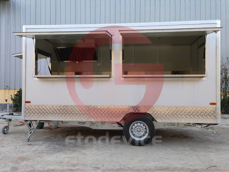 Single Axle Food Trailer