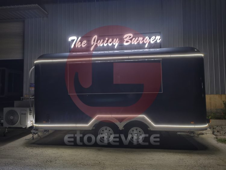 Burger Food Trailer for Sale