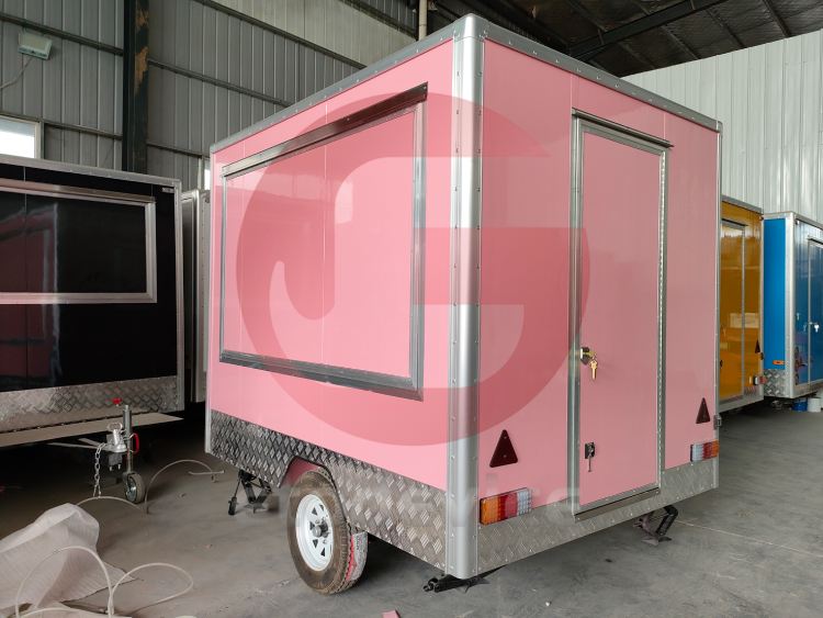 Pink Food Cart