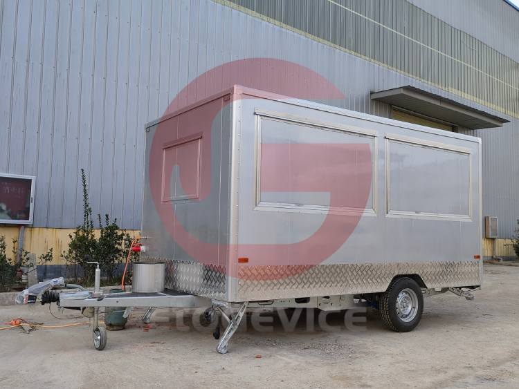 Single Axle Food Trailer