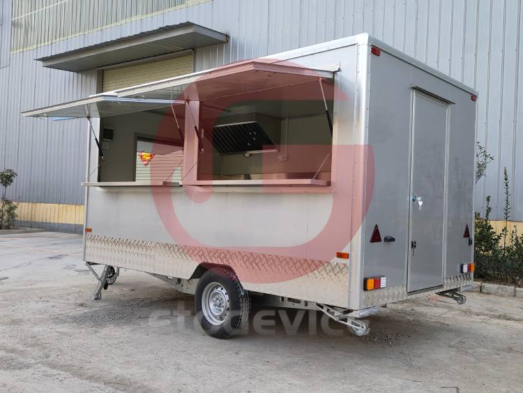 Single Axle Food Trailer