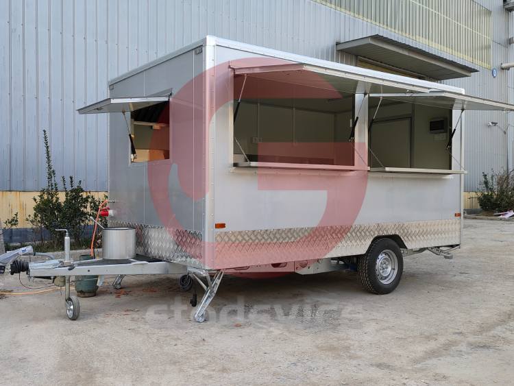 Single Axle Food Trailer