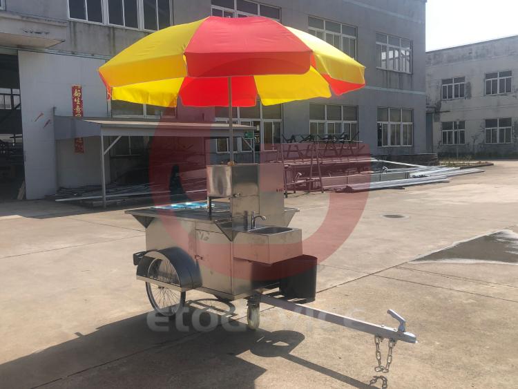 Stainless Steel Hot Dog Cart