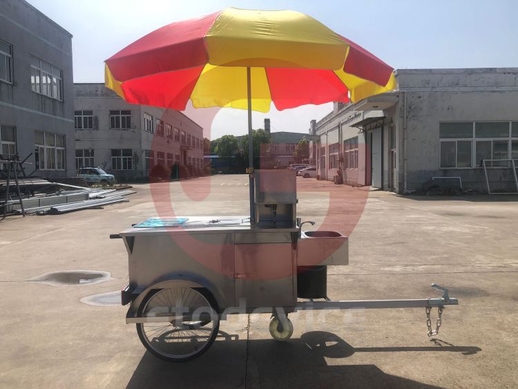 Stainless Steel Hot Dog Cart