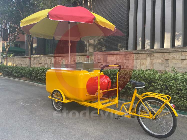 Bicycle Hot Dog Cart