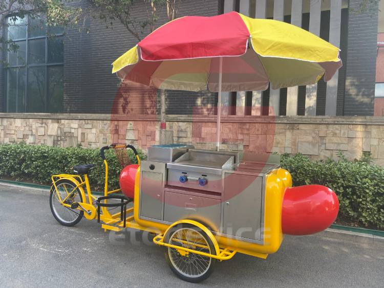 Bicycle-Hot-Dog-Cart-with-Grill