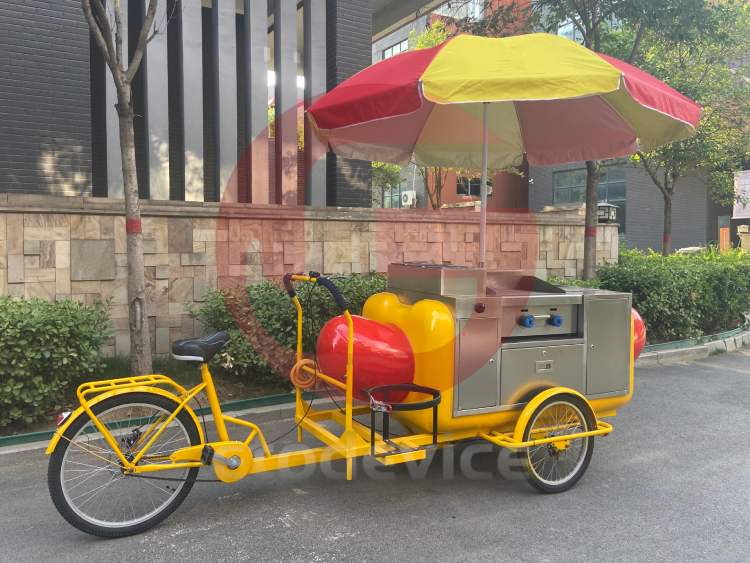 Bicycle Hot Dog Cart