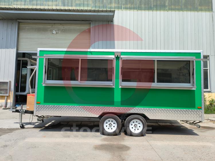 Green Food Trailer