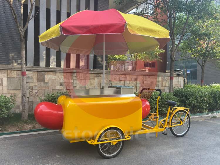 Bicycle Hot Dog Cart