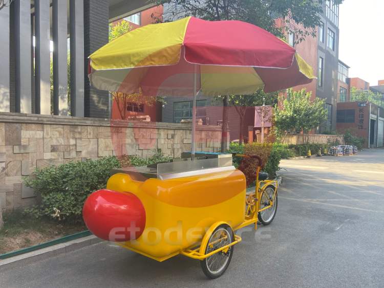 Bicycle Hot Dog Cart