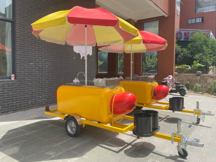 Portable Hot Dog Cart