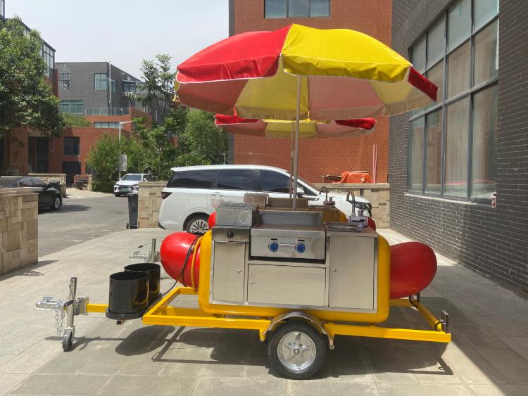 Portable Hot Dog Cart