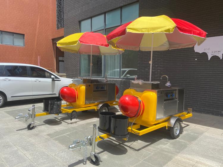 Portable Hot Dog Cart