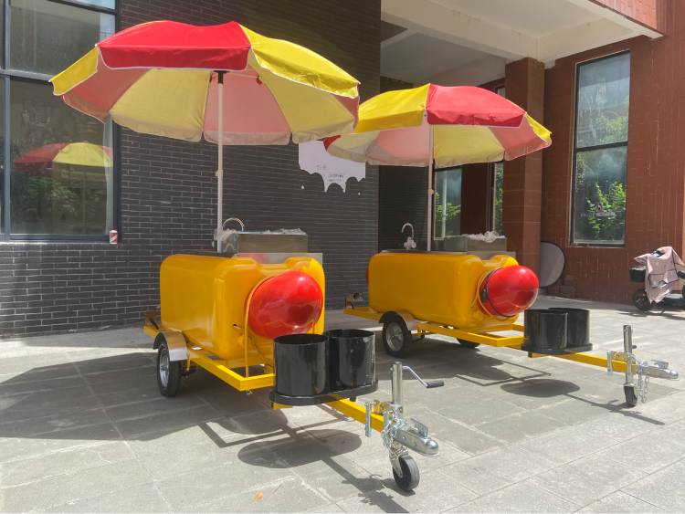 Portable Hot Dog Cart