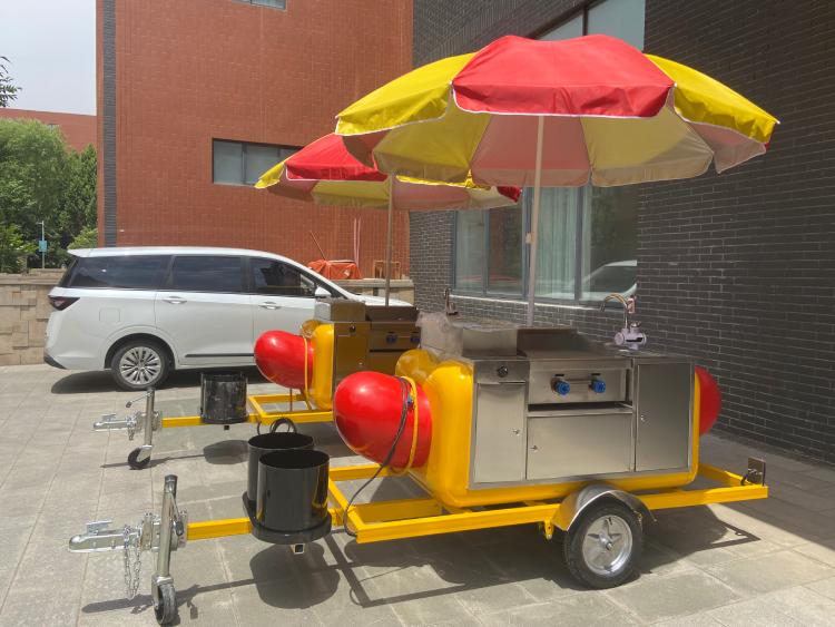 Portable Hot Dog Cart