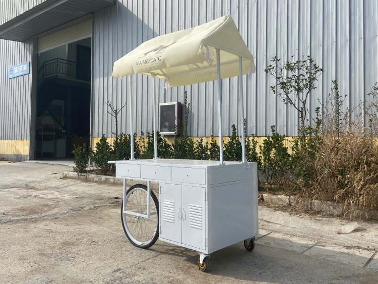 Vendor Push Cart