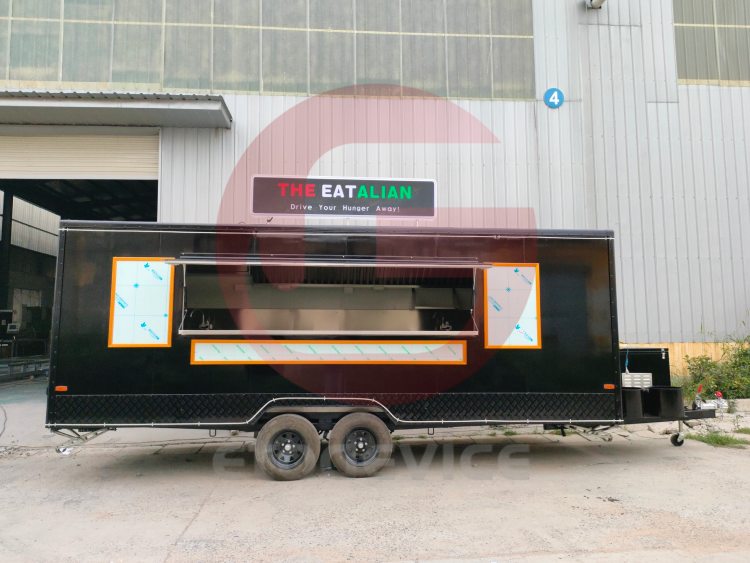 20 ft Food Trailer for Sale