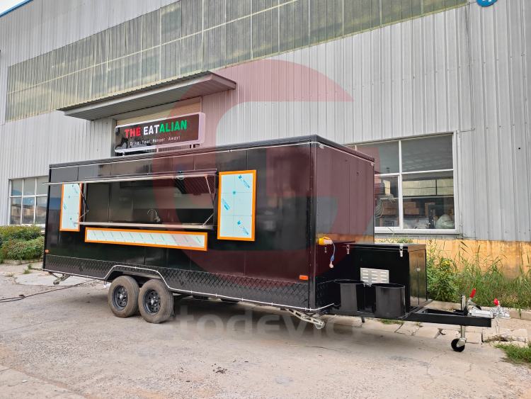 20ft Commercial Kitchen Trailer