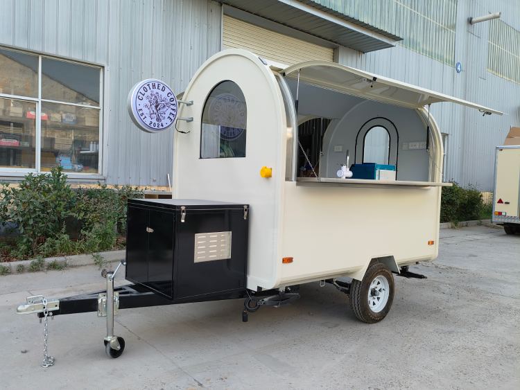 8ft Small Coffee Trailer for Sale