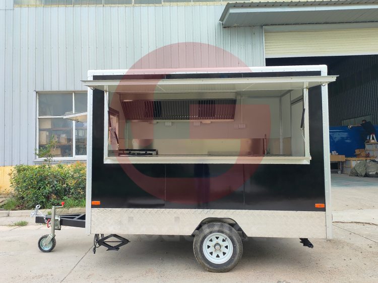 Small Mobile Kitchen Trailer for Sale